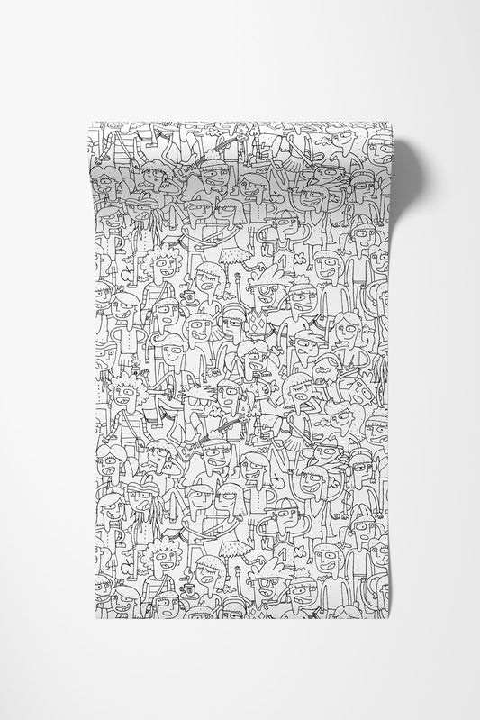 Tapeta Groovy Doodles