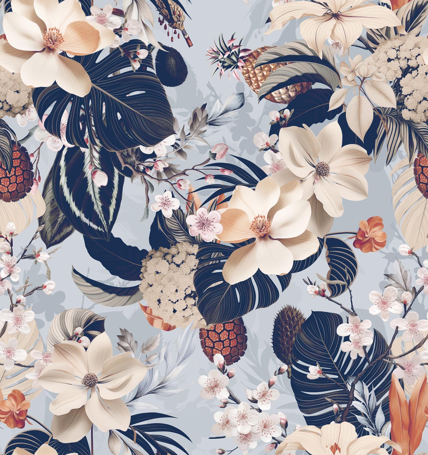 Tapeta Jasminum Blue