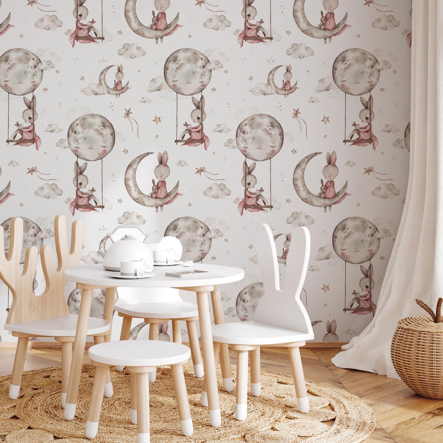 Tapeta Moonlight Bunnies