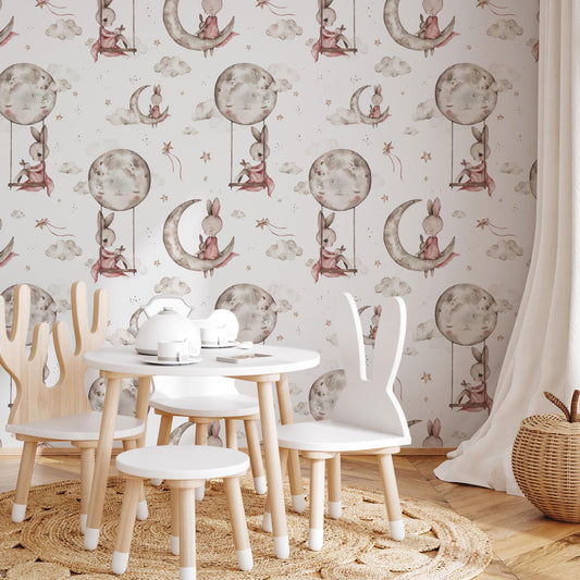 Tapeta Moonlight Bunnies