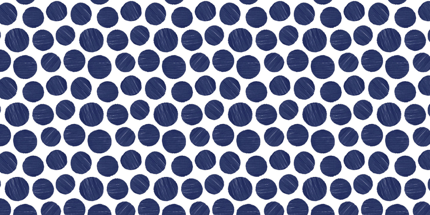 Tapeta Polka Blue