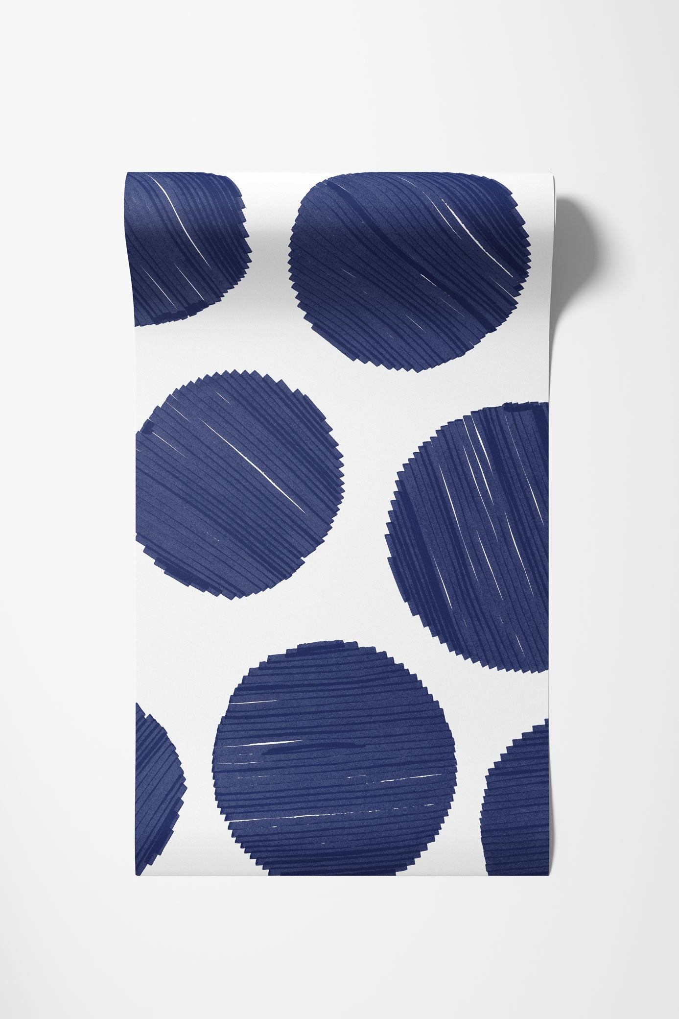Tapeta Polka Blue