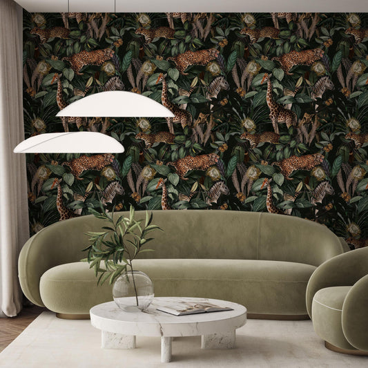 Tapeta Safari Night Vibrant